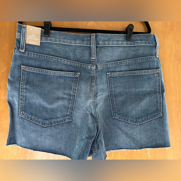 Madewell, the perfect short, ullman wash, size 32,NWT - Picture 8 of 9